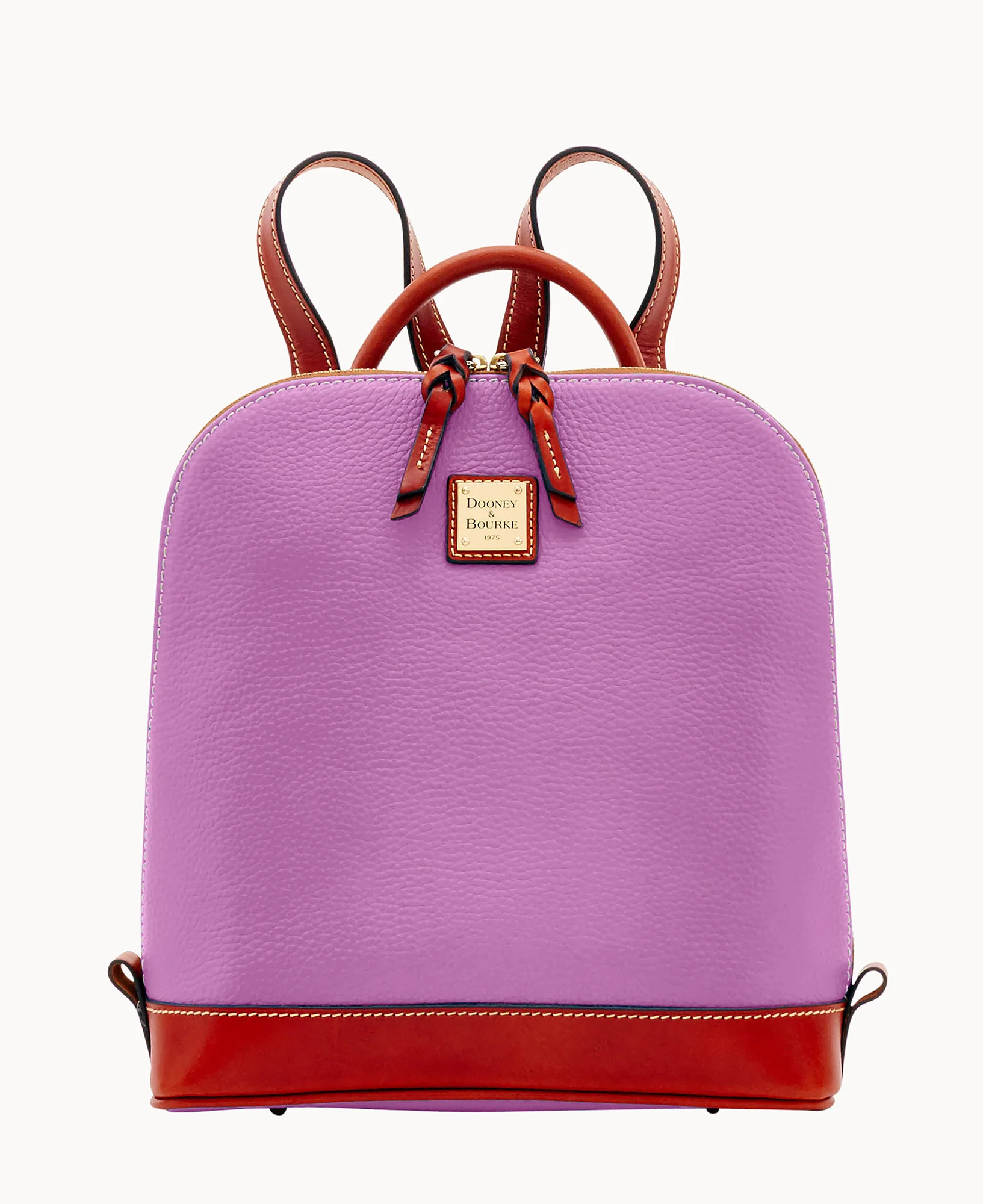 Pebble Grain Zip Pod Backpack - Image 81