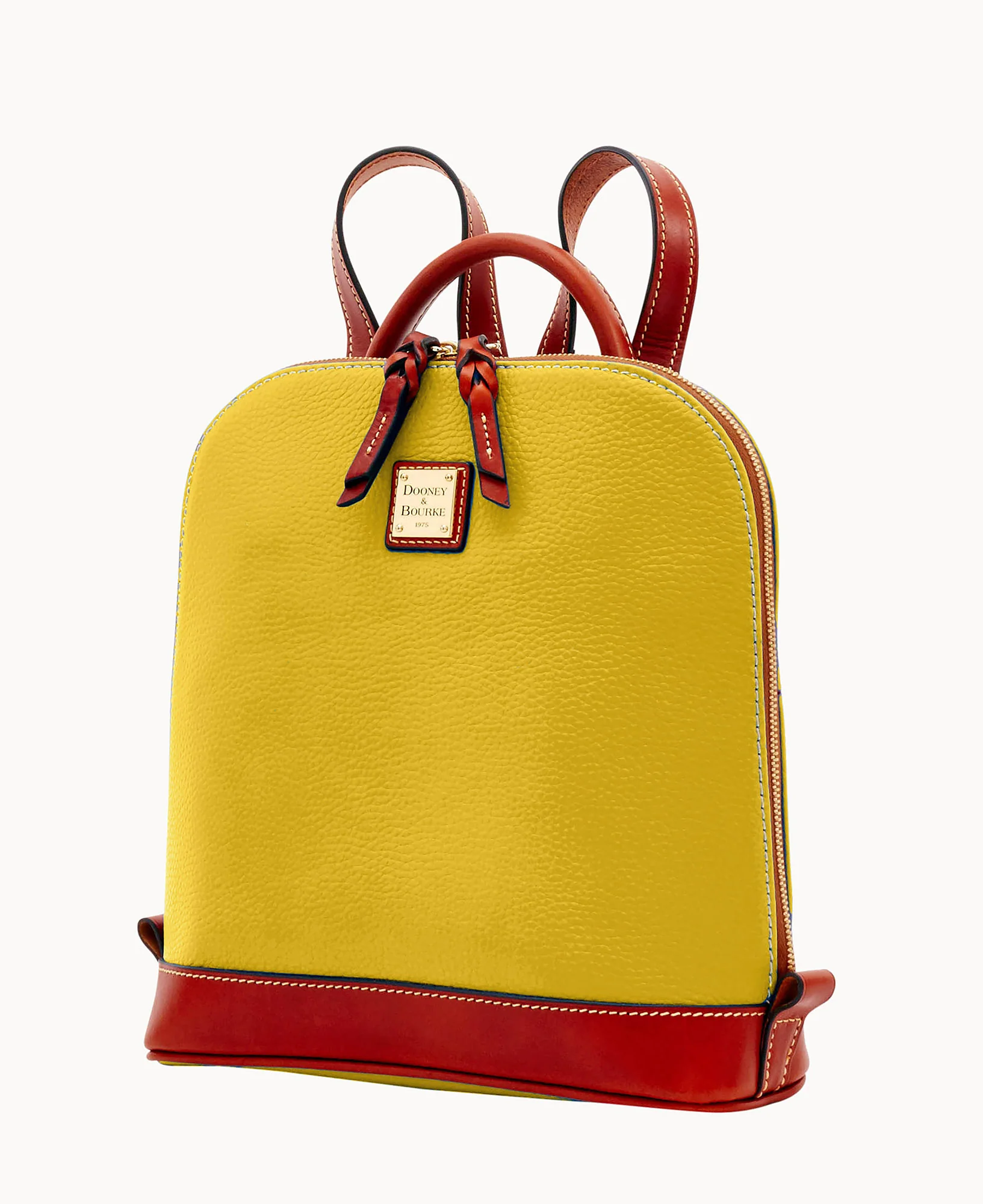 Pebble Grain Zip Pod Backpack - Image 86