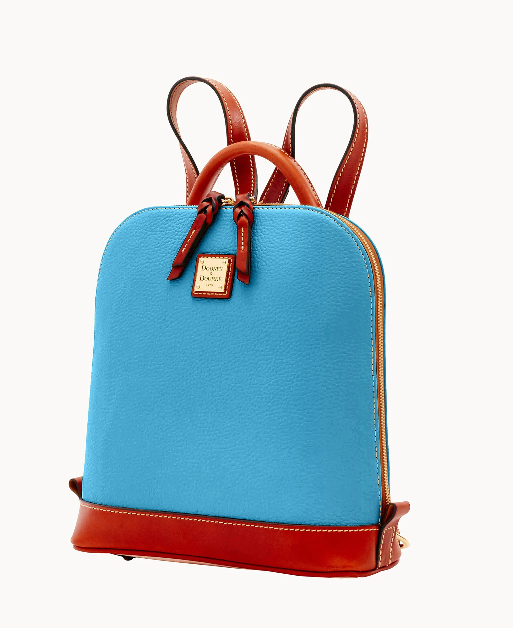 Pebble Grain Zip Pod Backpack - Image 98