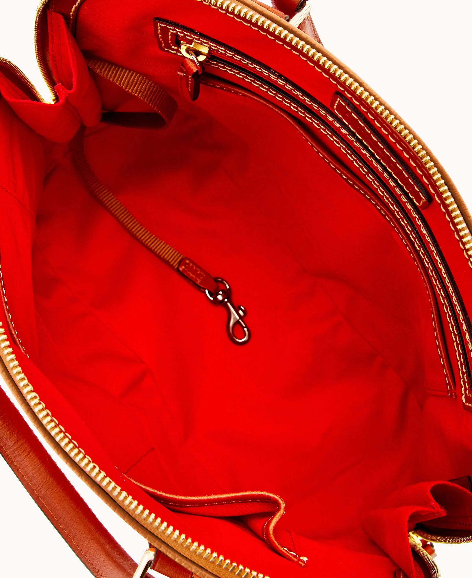 Pebble Grain Zip Zip Satchel - Image 38