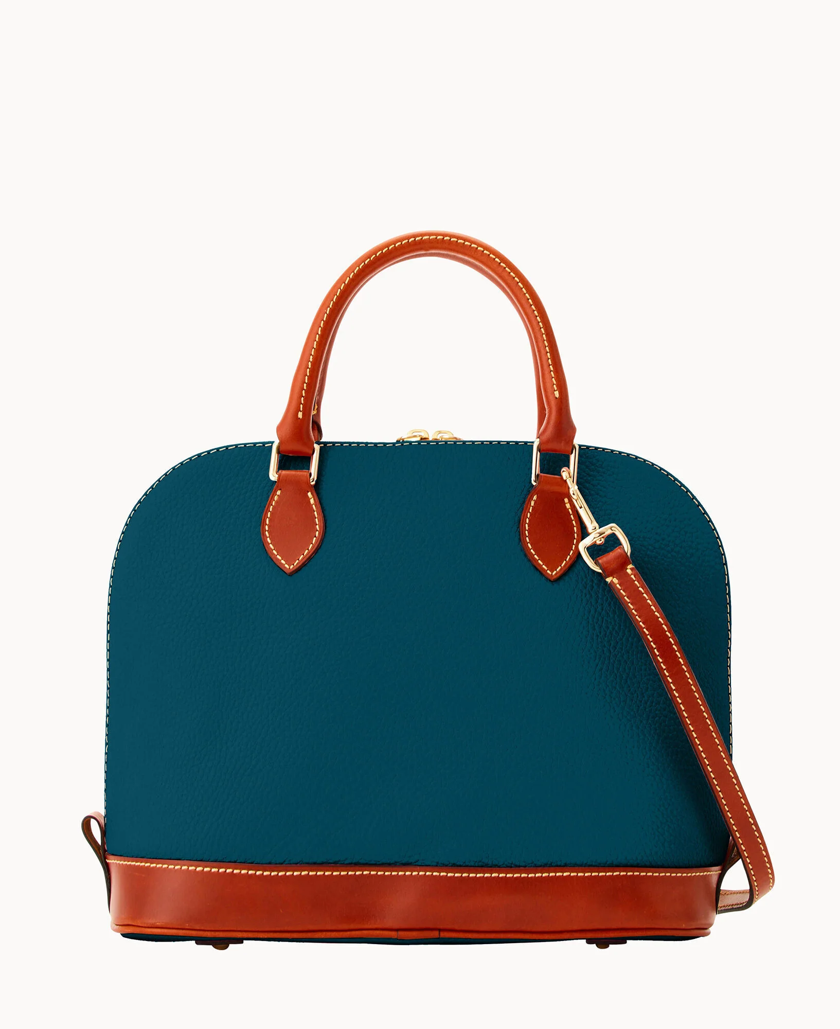 Pebble Grain Zip Zip Satchel - Image 69