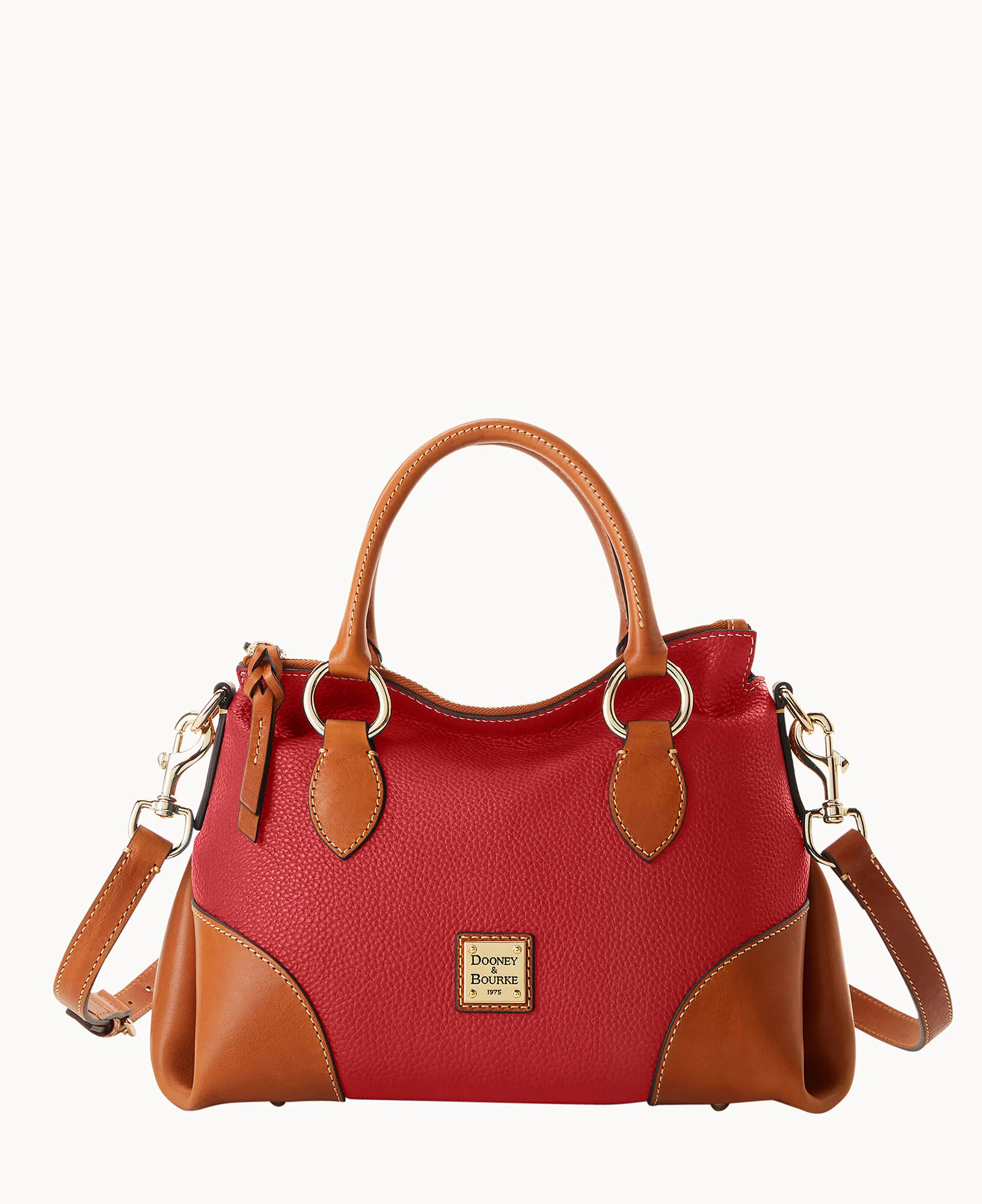 Pebble with Florentine Trim Satchel 30 - Image 5