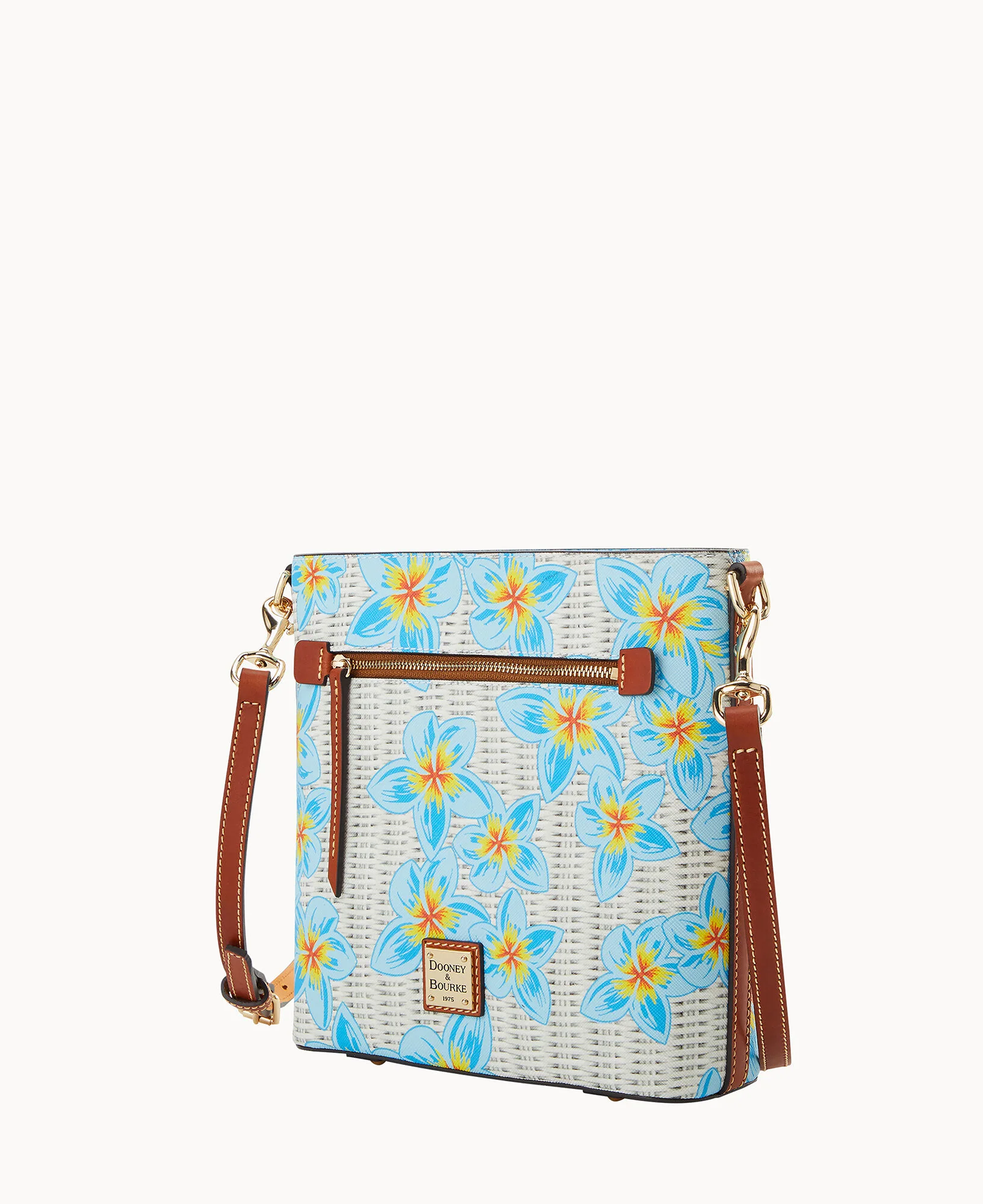 Plumeria Zip Crossbody - Image 2