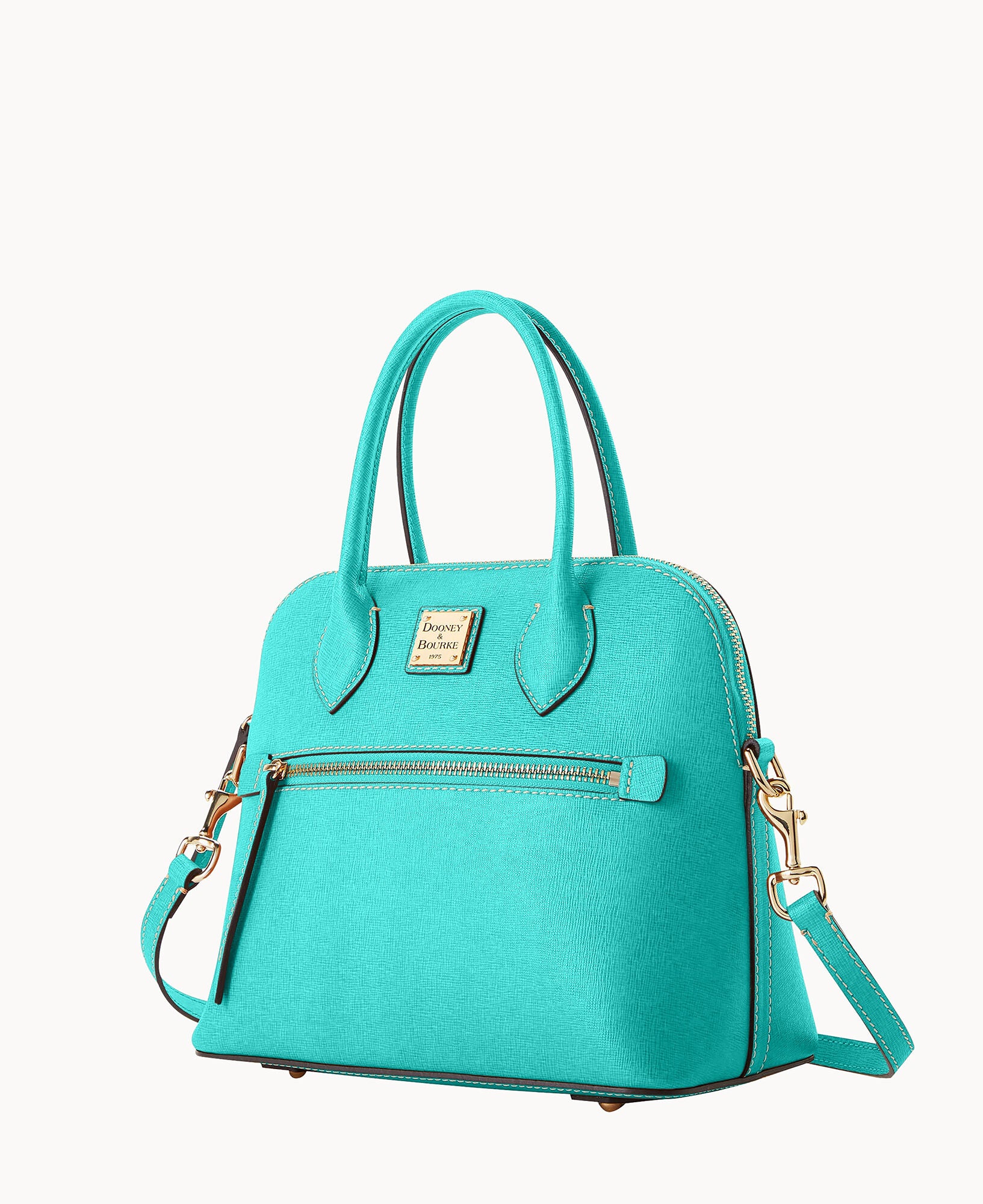 Saffiano Domed Satchel - Image 6