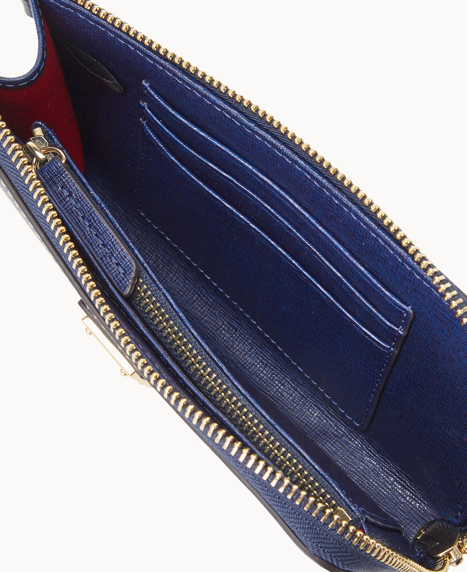 Saffiano Folded Zip Wristlet - Image 21