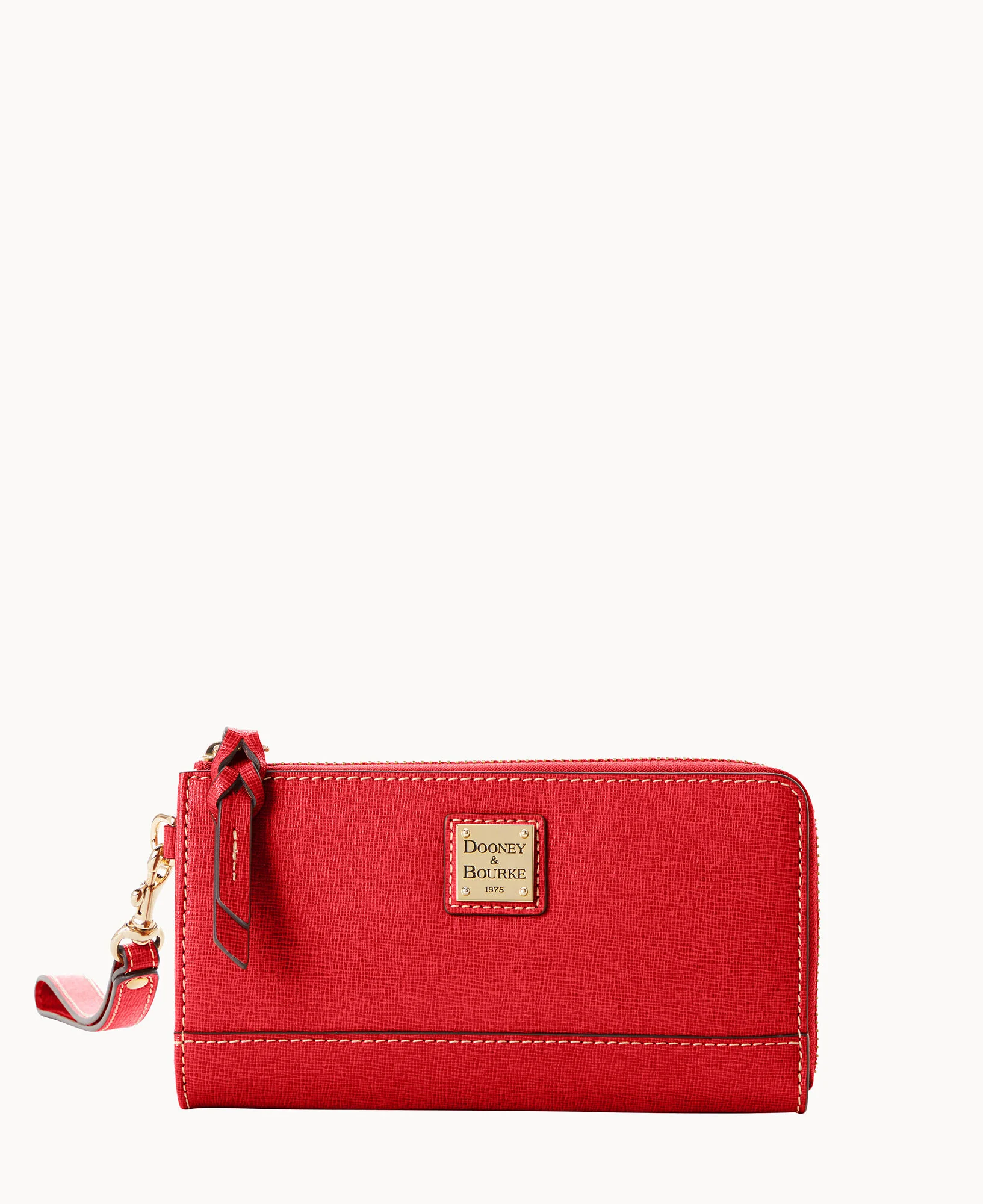 Saffiano Folded Zip Wristlet - Image 7