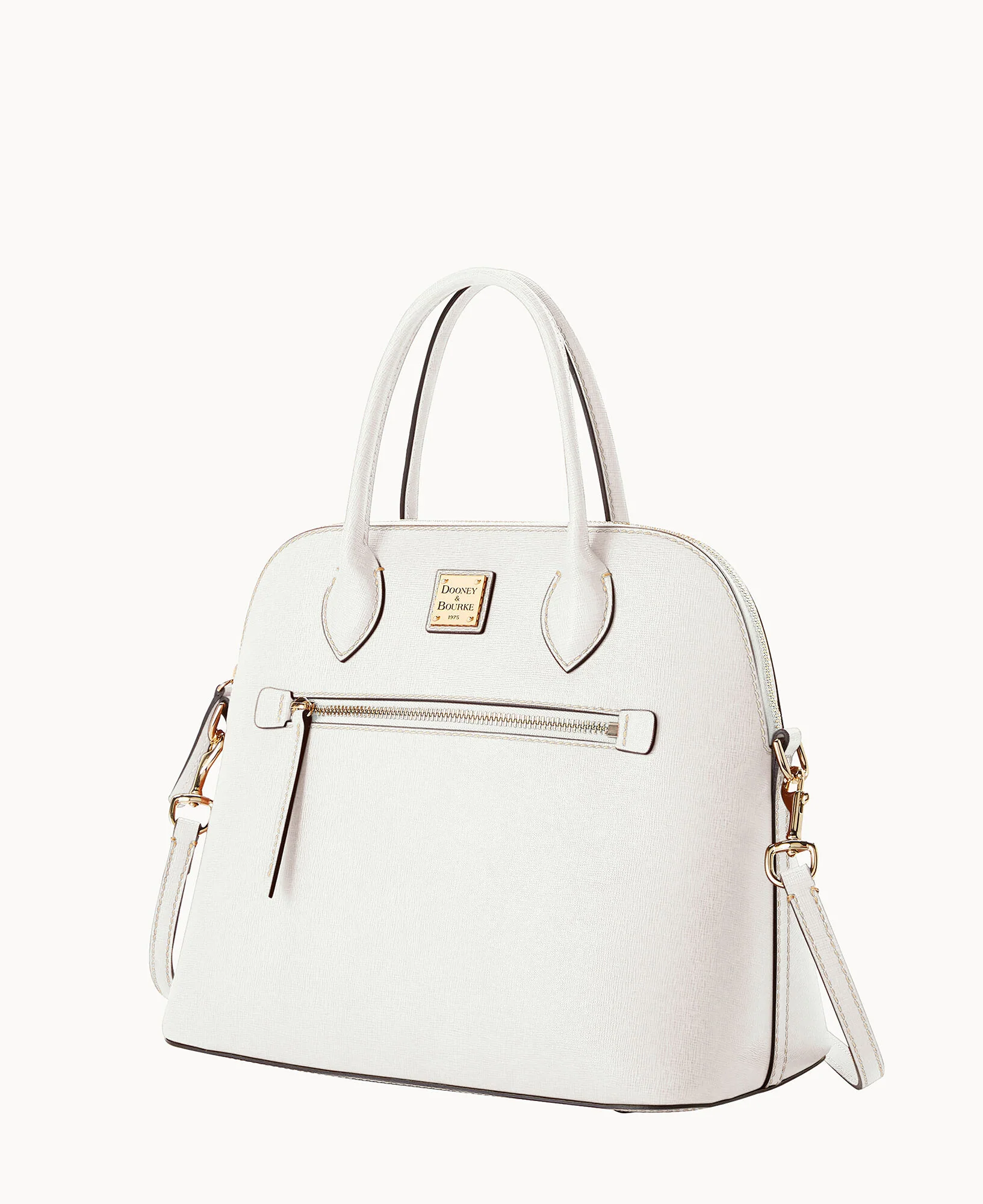 Saffiano Large Domed Satchel - Image 6
