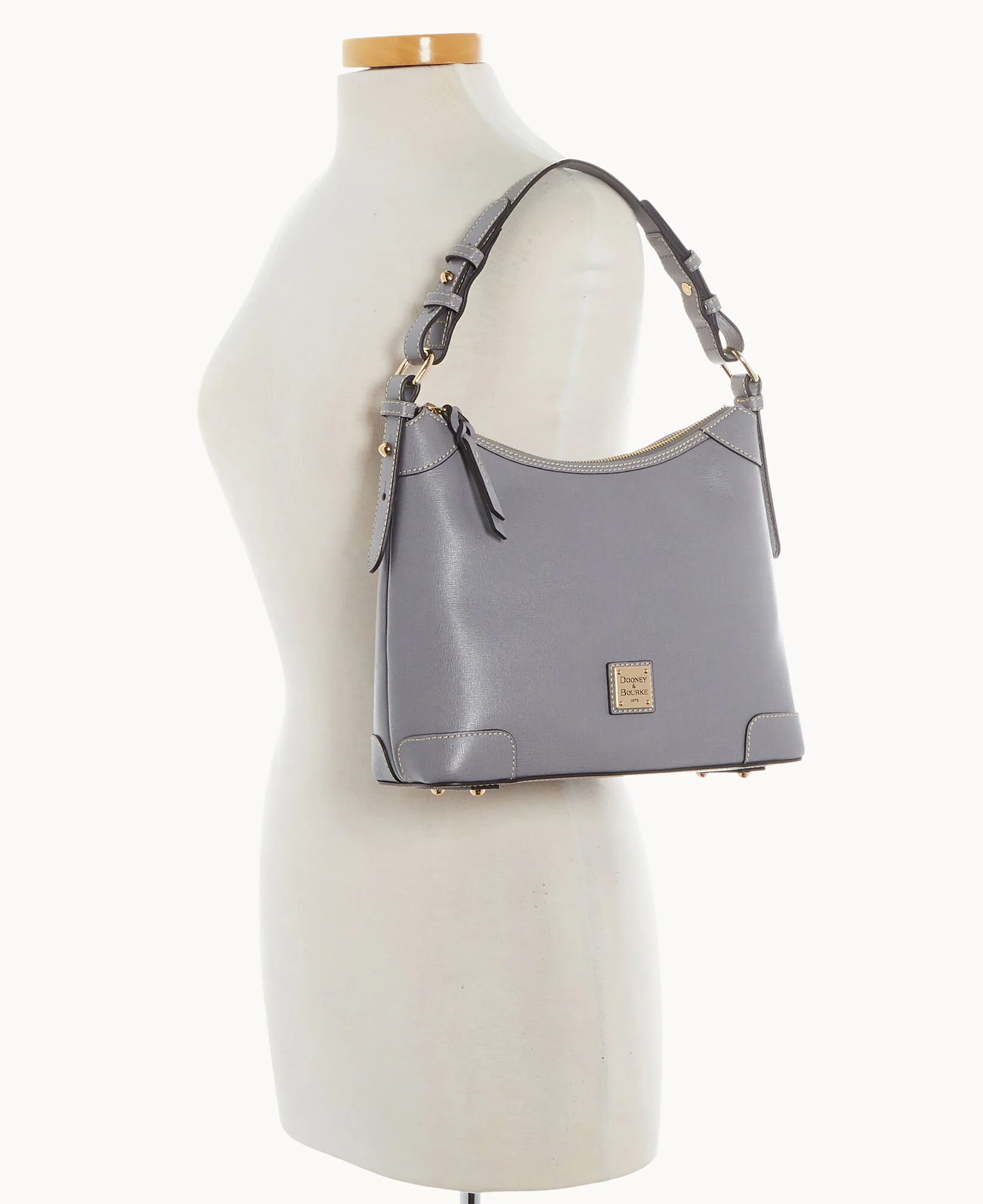 Saffiano Small Hobo - Image 9