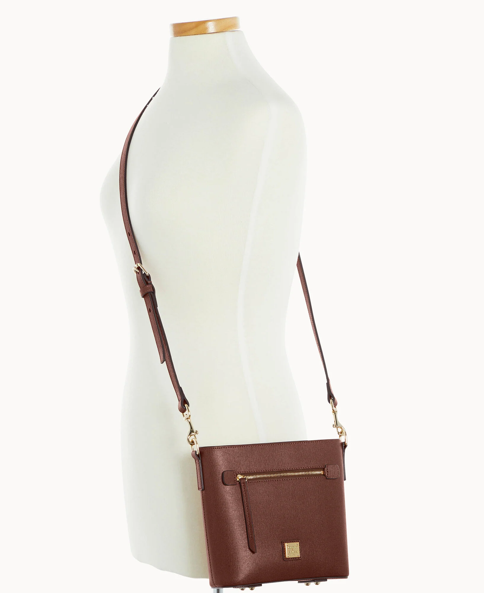 Saffiano Small Zip Crossbody - Image 49
