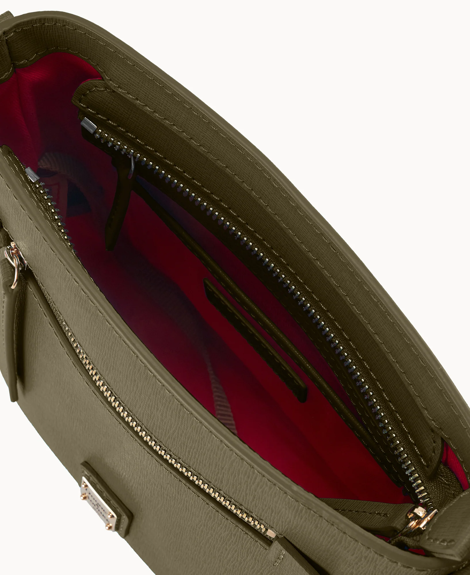 Saffiano Small Zip Crossbody - Image 85