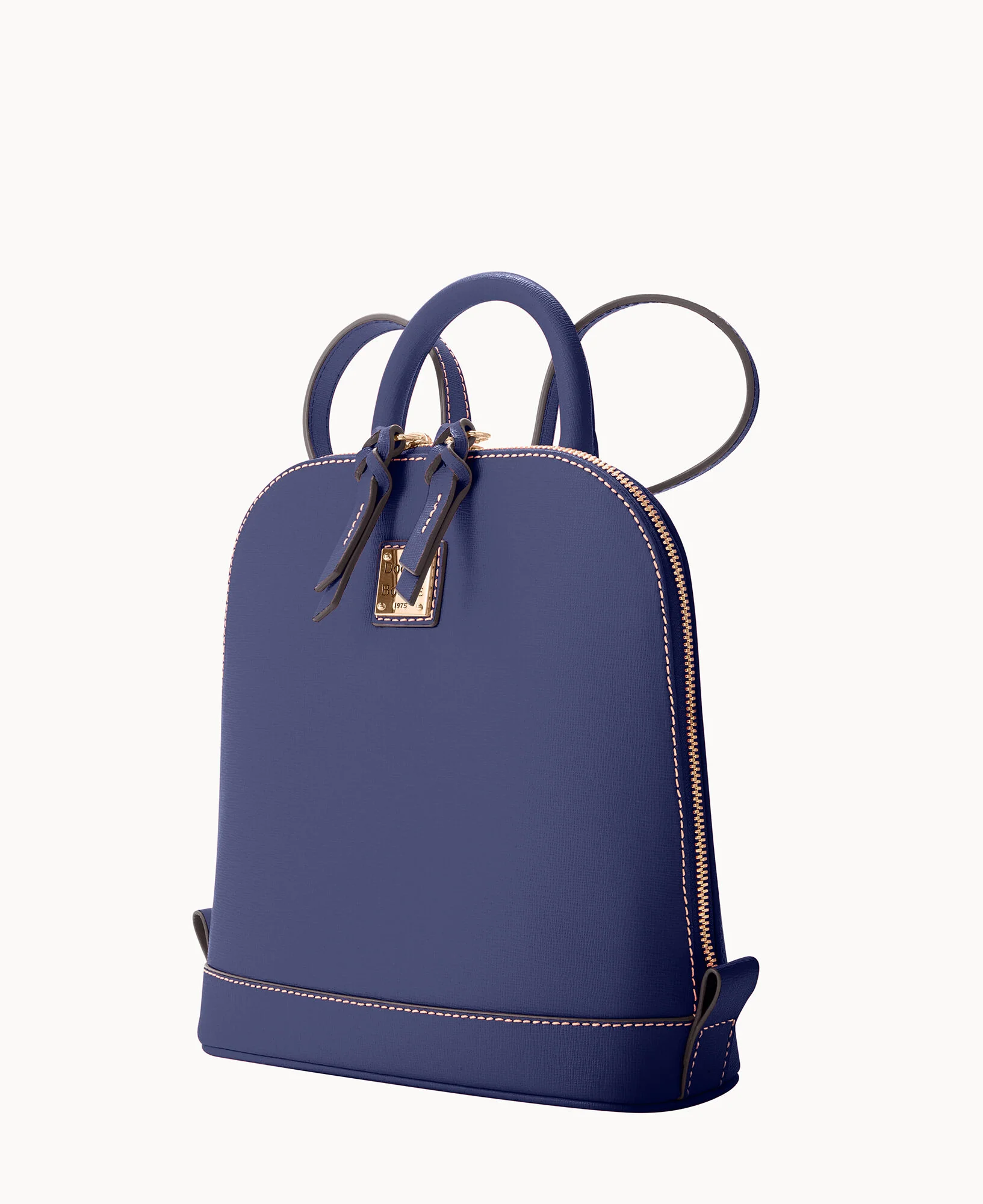 Saffiano Small Zip Pod Backpack - Image 10