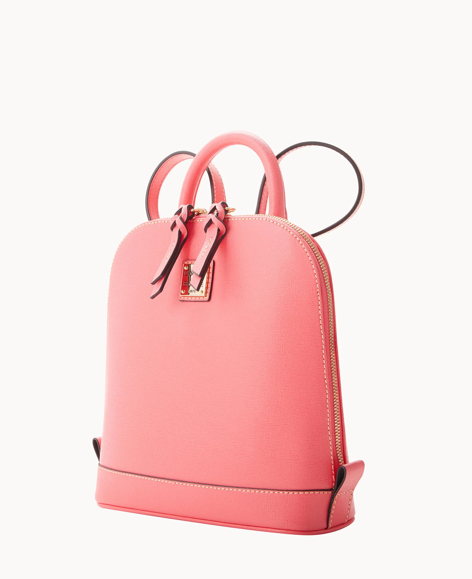 Saffiano Small Zip Pod Backpack - Image 6