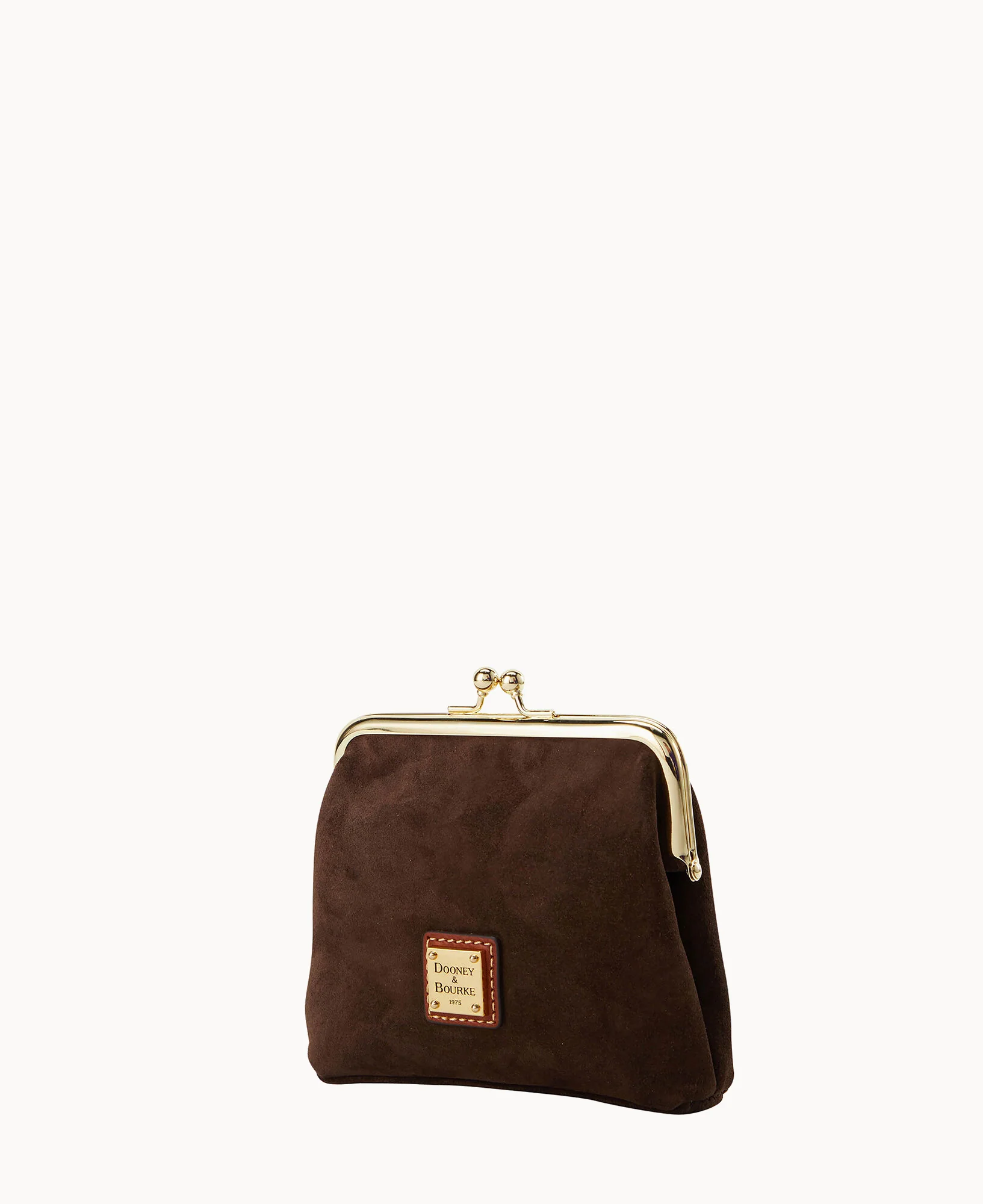 Suede Large Framed Purse - Image 12