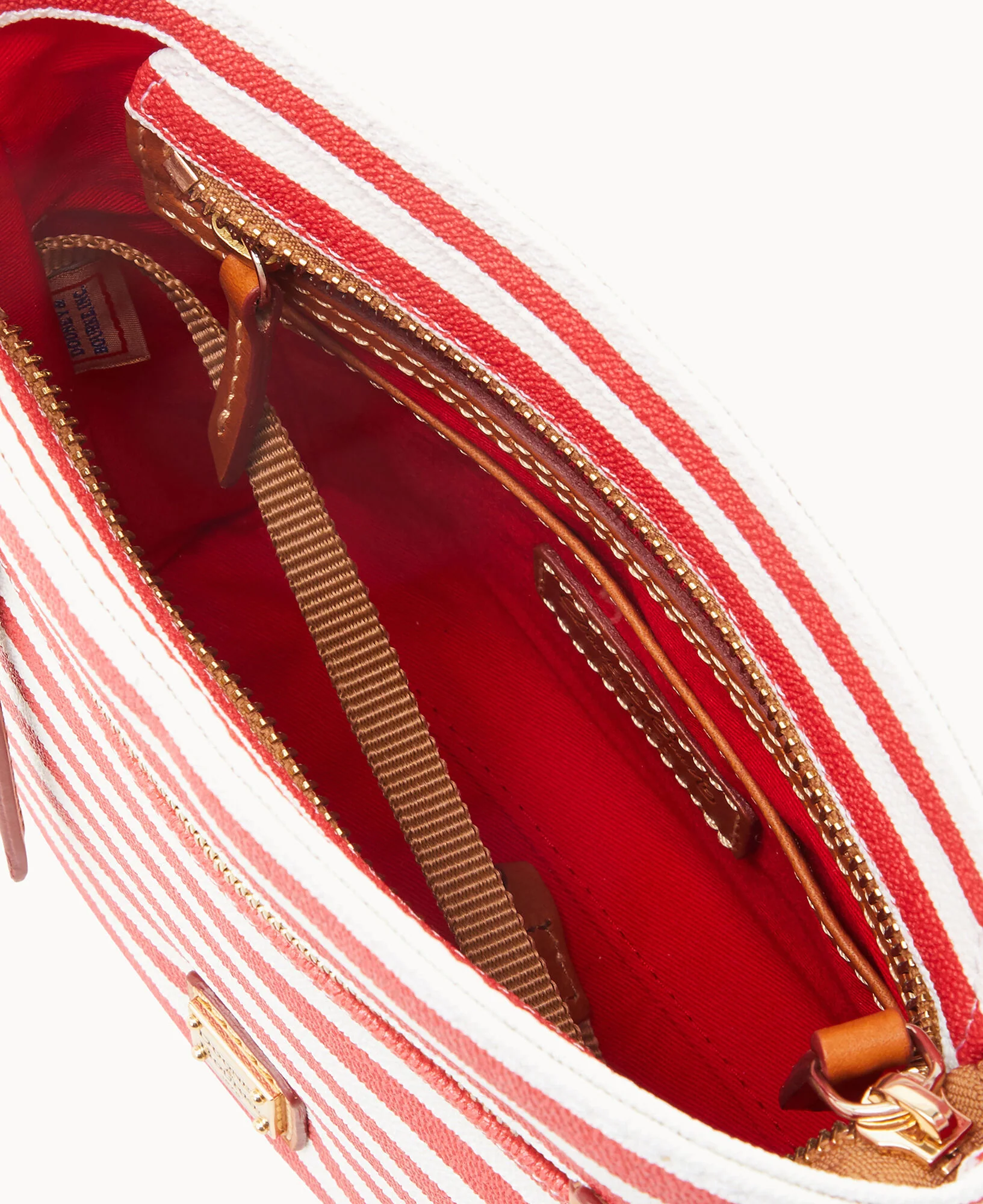 Sullivan Coated Cotton Small Zip Crossbody - Image 6