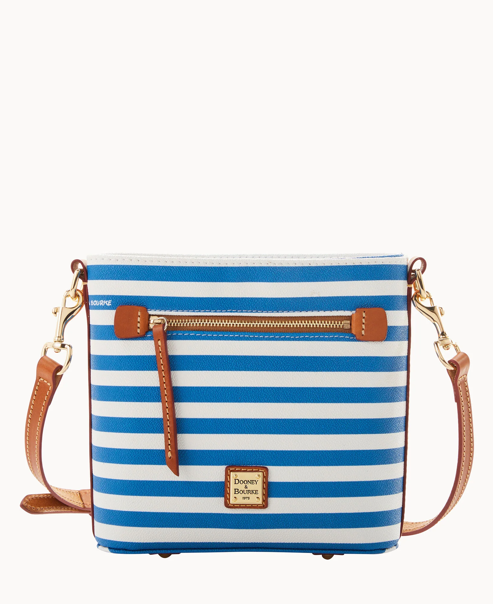Sullivan Coated Cotton Small Zip Crossbody - Image 8