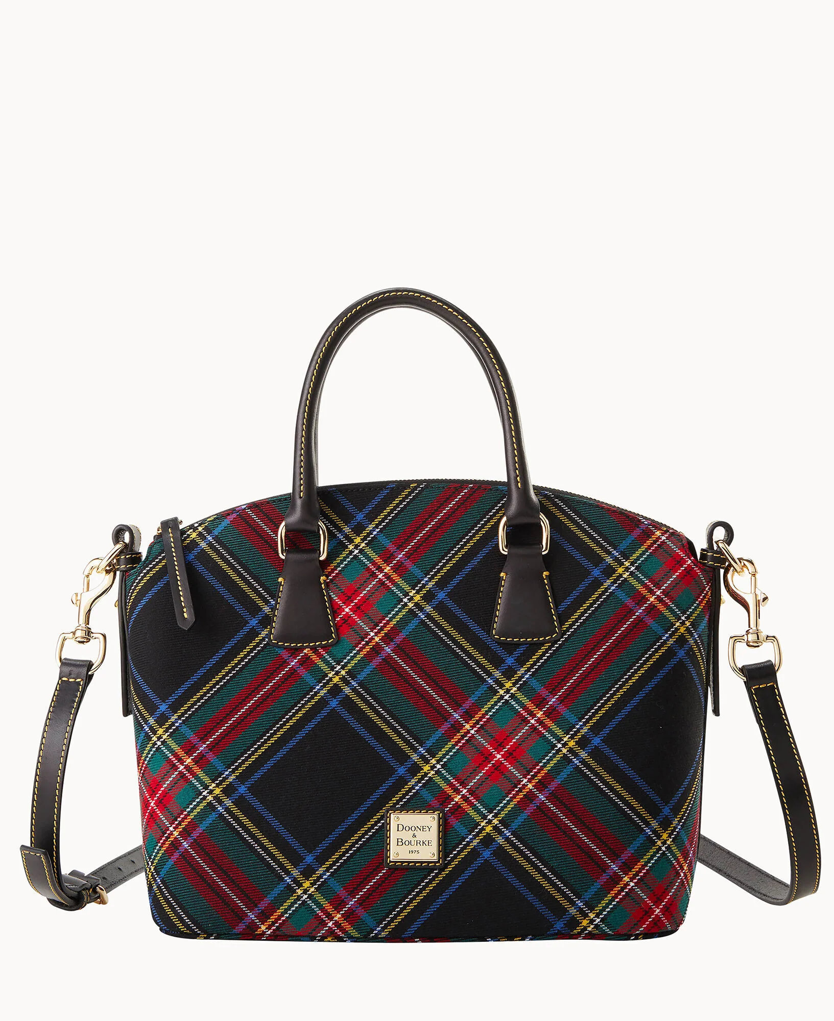Tartan Domed Satchel - Image 10