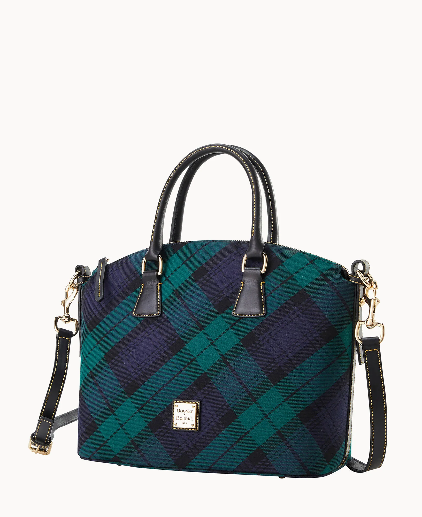 Tartan Domed Satchel - Image 6