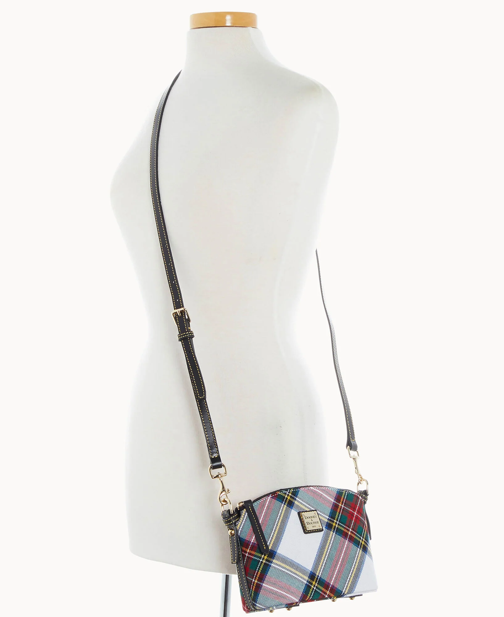 Tartan Mini Domed Crossbody - Image 15