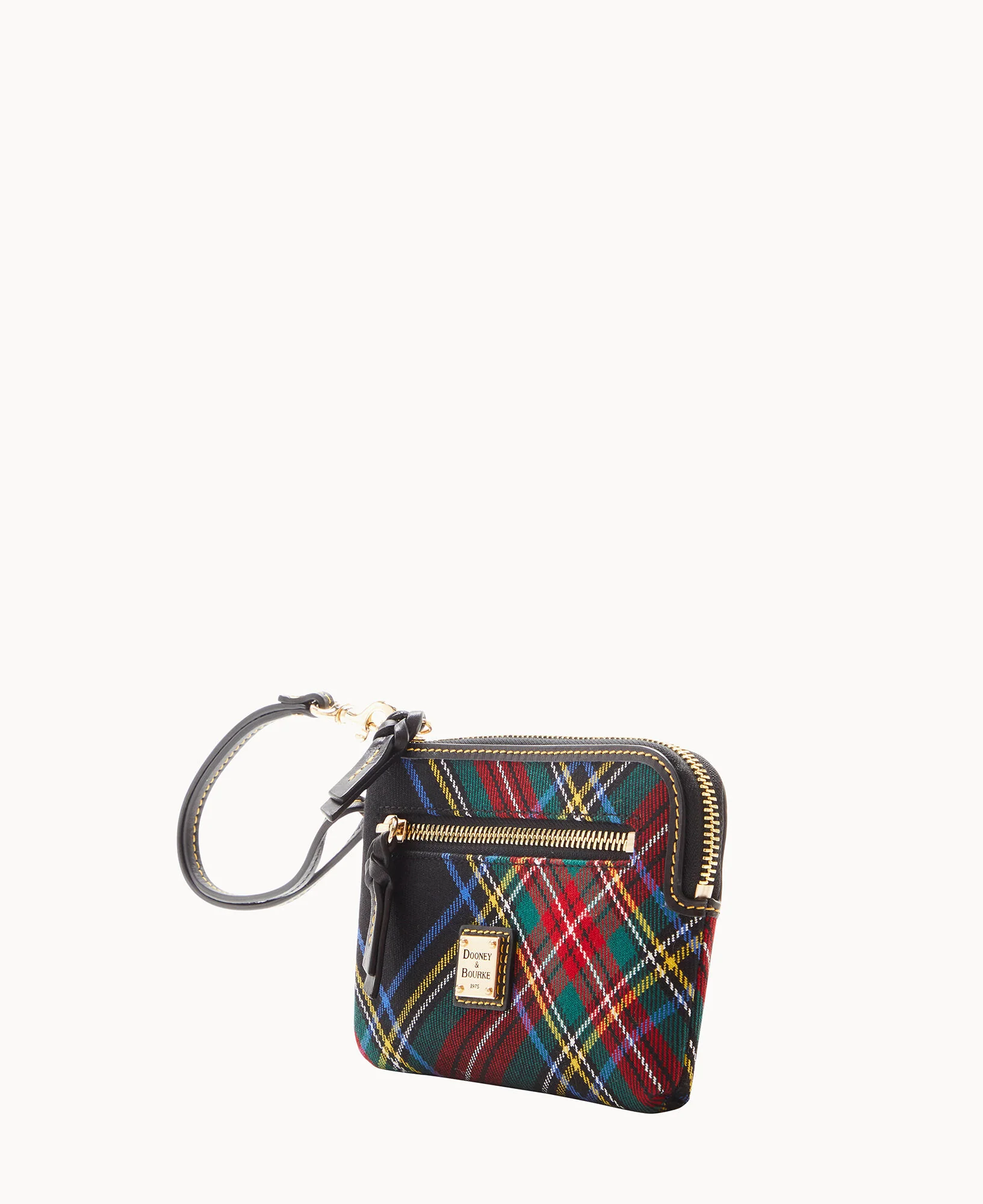 Tartan Zip Around Wristlet - Image 5