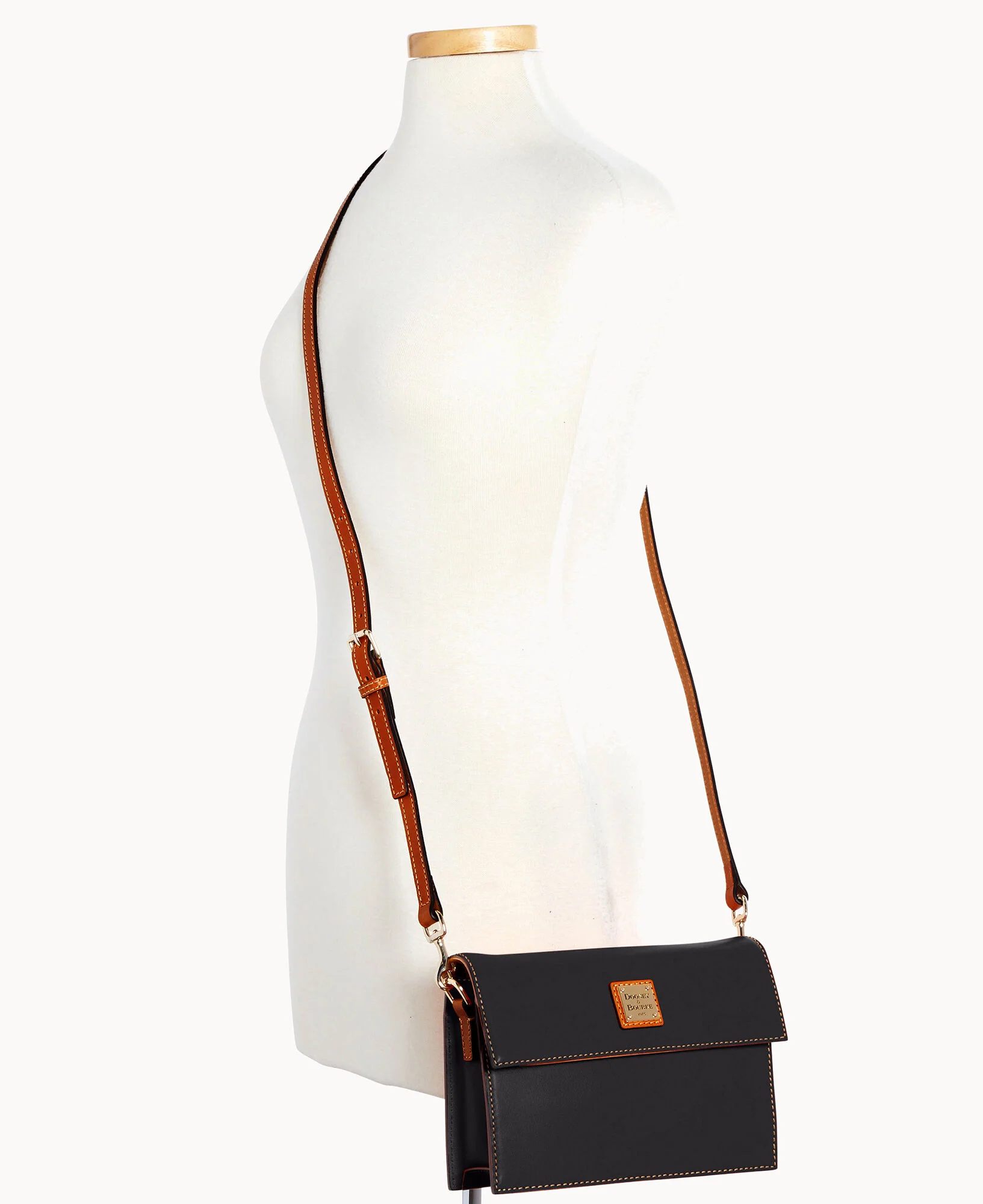 Wexford Leather East West Flap Crossbody - Image 5
