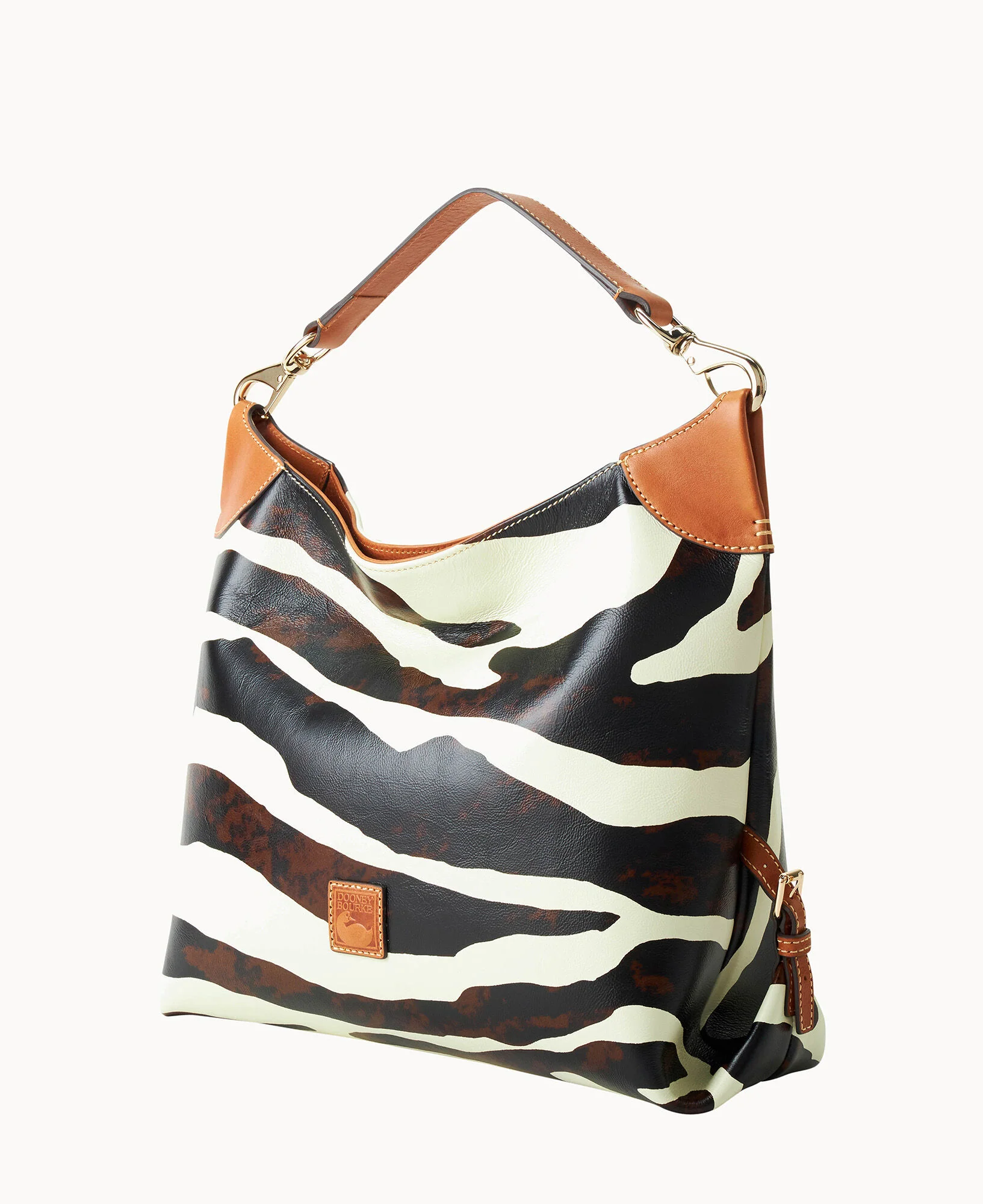 Zebra Leather Medium Sac - Image 2